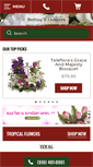 Mobile Screenshot of bettaysflowers.com